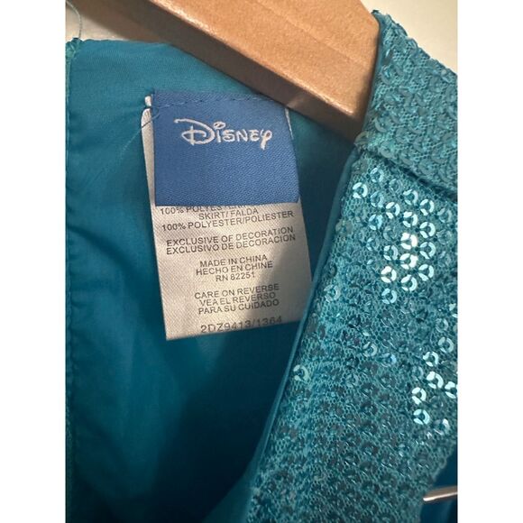 Disney Toddler Girl Multiple Layered & Sequence Girl Dress Size 4 - Picture 8 of 9